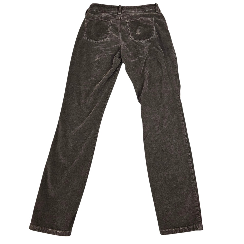 NYDJ Pants Womens Size 4 Alina Legging Lift Tuck Stretch Brown Corduroy - Picture 2 of 10